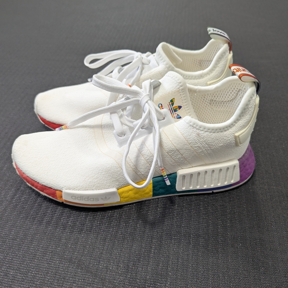 Adidas NMD R1 Pride White 2020 shoes